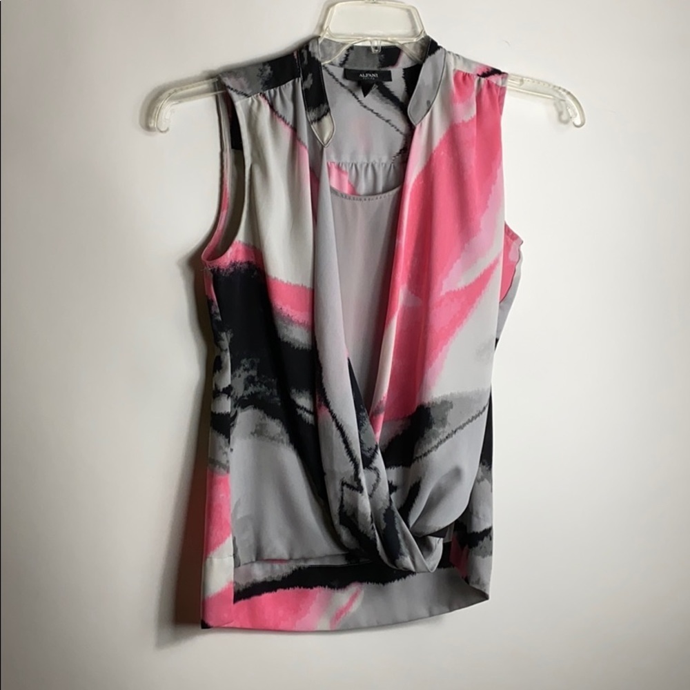 alfani women tops Sz 2P Blouse Gray